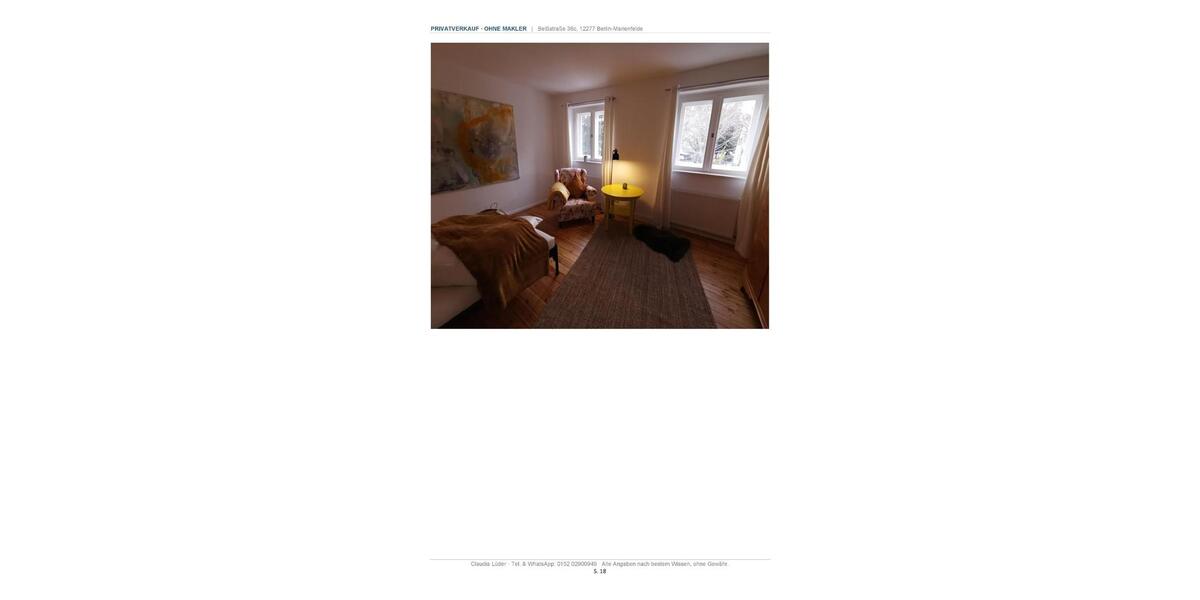Reihenhaus Berlin Tempelhof-Schöneberg - 3 Zimmer, 70 m&sup2;, 599.000&euro; | Angebot:26697490