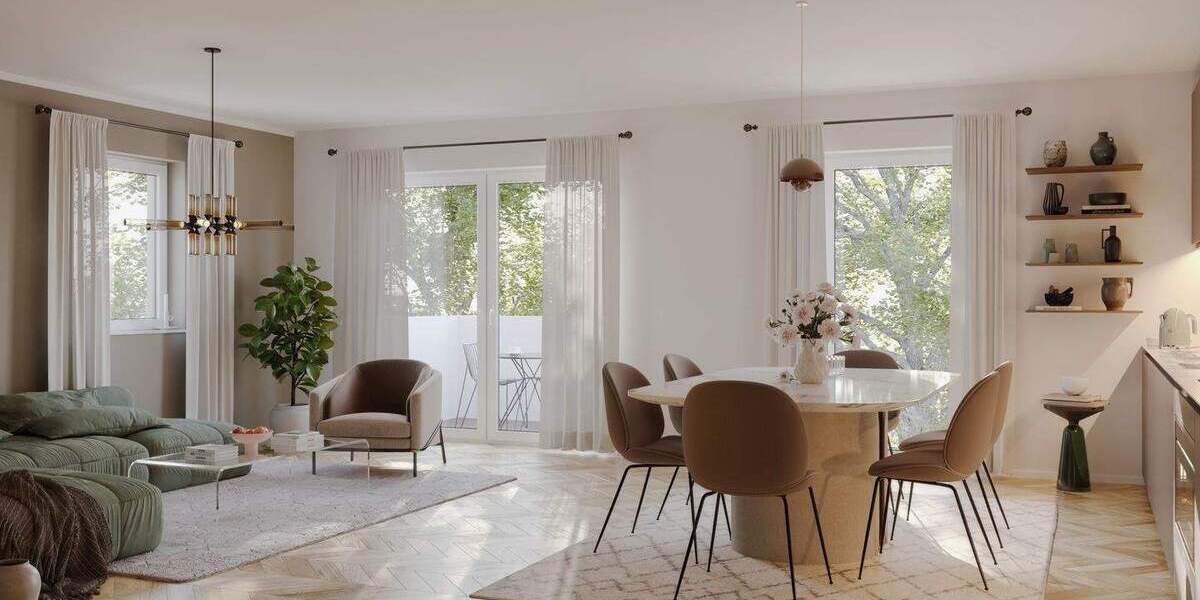 Terrassenwohnung Petershagen/Eggersdorf Mitte - 3 Zimmer, 68 m&sup2;, 298.800&euro; | Angebot:25771663