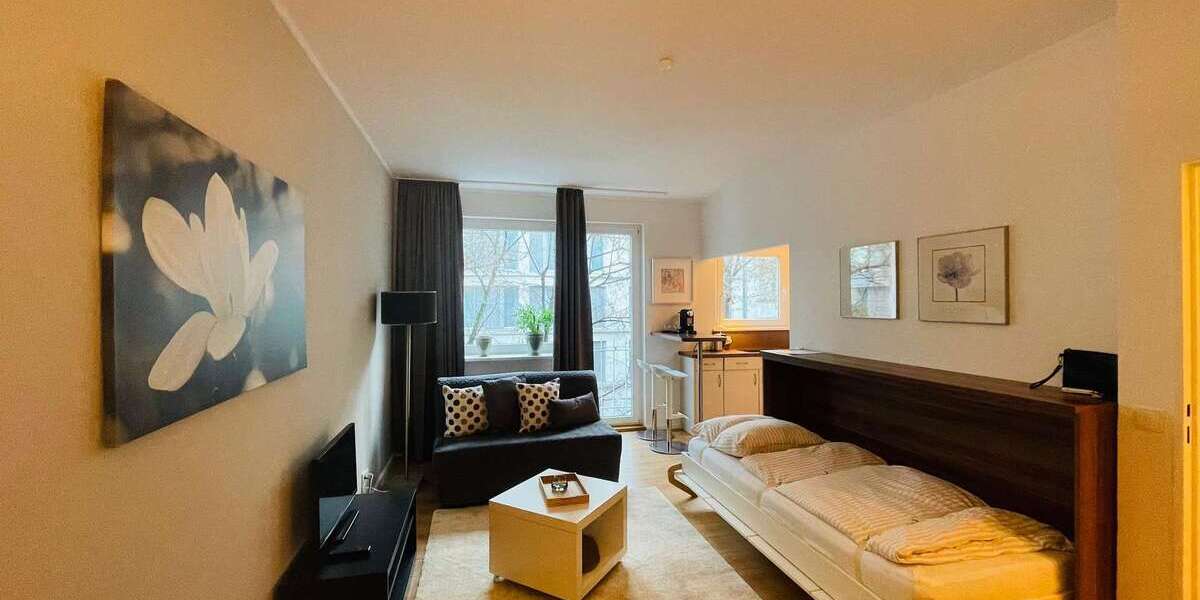 Etagenwohnung Berlin Charlottenburg-Wilmersdorf - 1 Zimmer, 35 m&sup2;, 750&euro; | Angebot:27090910