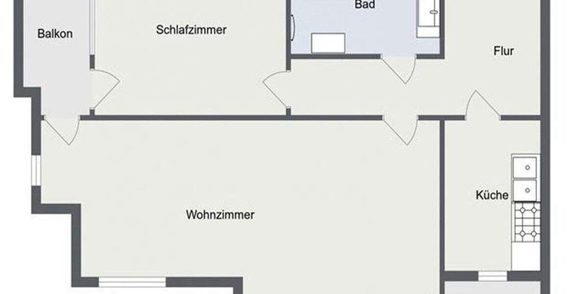 Etagenwohnung Glienicke/Nordbahn Nordbahn - 2 Zimmer, 68 m&sup2;, 249.000&euro; | Angebot:24335465