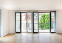 HOMESK - Exklusive NeubauWohnung mit 3-Zimmern, Loggia und Einbauküche zum ruhigen Hinterhof