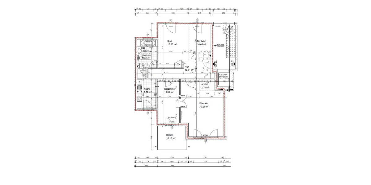 Etagenwohnung Berlin Köpenick - 3 Zimmer, 109 m&sup2;, 595.000&euro; | Angebot:26027505