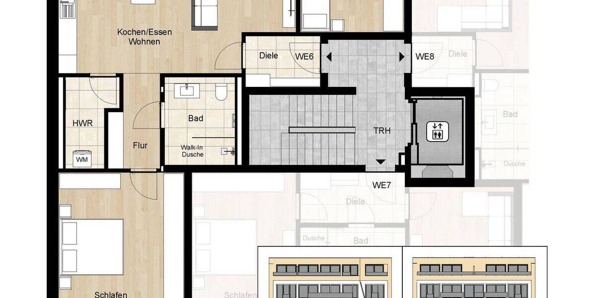 Etagenwohnung Berlin Zehlendorf - 3 Zimmer, 719.300&euro; | Angebot:25742179