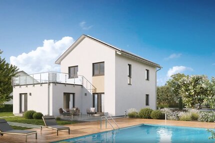 Baugrundstück in begehrter Lage mit modernem Einfamilienhaus 4 zimmer