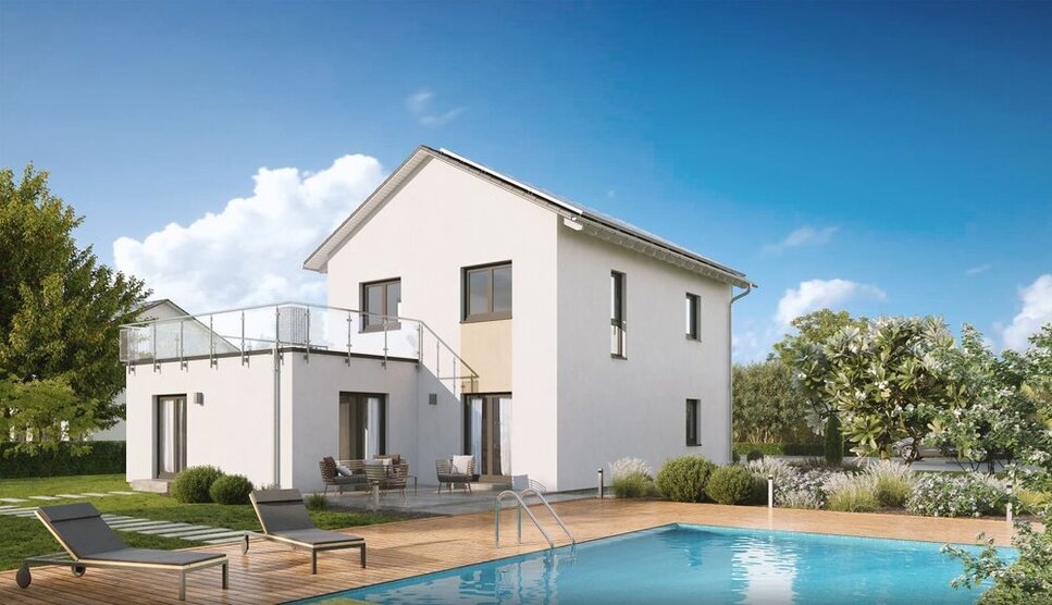 Baugrundstück in begehrter Lage mit modernem Einfamilienhaus 4 zimmer