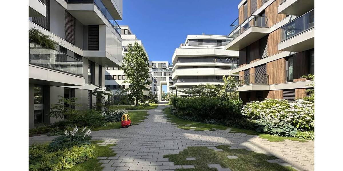 Gute Rendite! Vermietete Wohnung mit Grünblick in geschlossener Eigentumsanlage, nahe BND + Charité - Etagenwohnung Berlin Mitte | Angebot:25884193