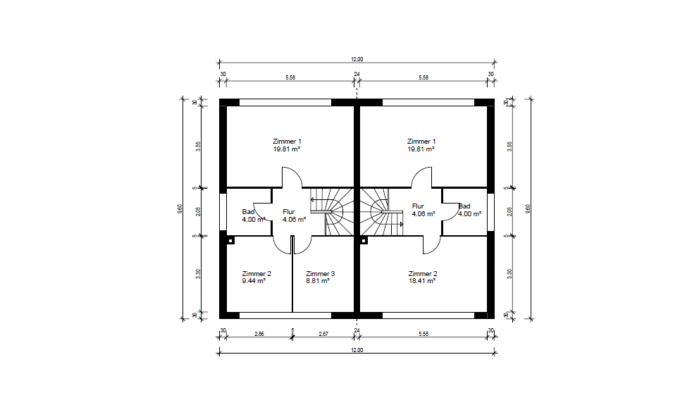 Mehrfamilienhaus, Wohnhaus Berlin Lichtenrade - 4 Zimmer, 90 m&sup2;, 450.000&euro; | Angebot:25730012