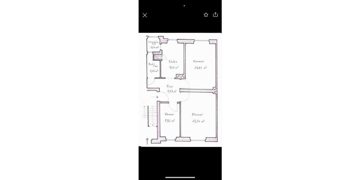 Erdgeschoßwohnung Berlin Neukölln - 3 Zimmer, 65 m&sup2;, 429.000&euro; | Angebot:24639841