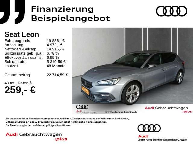 Seat Leon 81.931 km 19.888 &euro; Berlin 13581