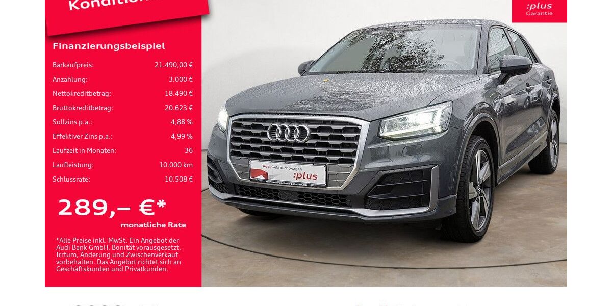 Audi Q2 73.203 km 21.490 &euro; Potsdam 14482