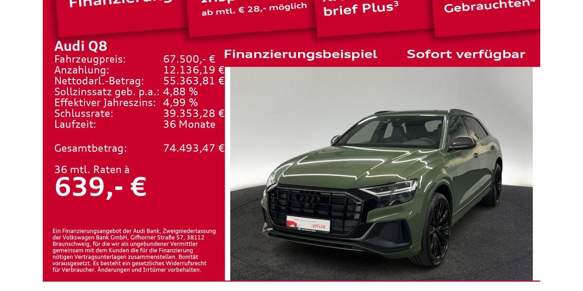 Audi Q8 87.550 km 67.500 &euro; Berlin 10587