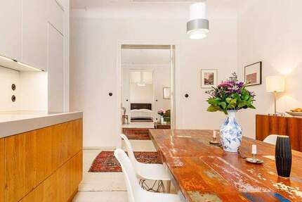 Wit in White - Stilvolle Architektenwohnung mit hochwertigem Interieur am Olivaer & Ludwigkirchplatz 3 zimmer