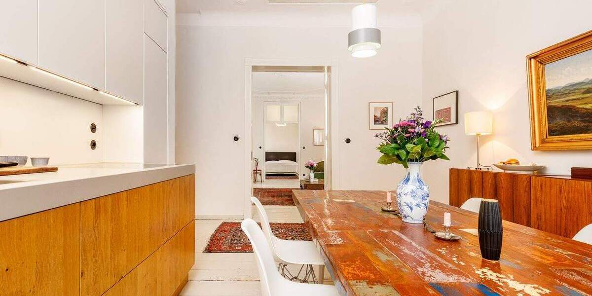 Wit in White - Stilvolle Architektenwohnung mit hochwertigem Interieur am Olivaer & Ludwigkirchplatz 3 zimmer