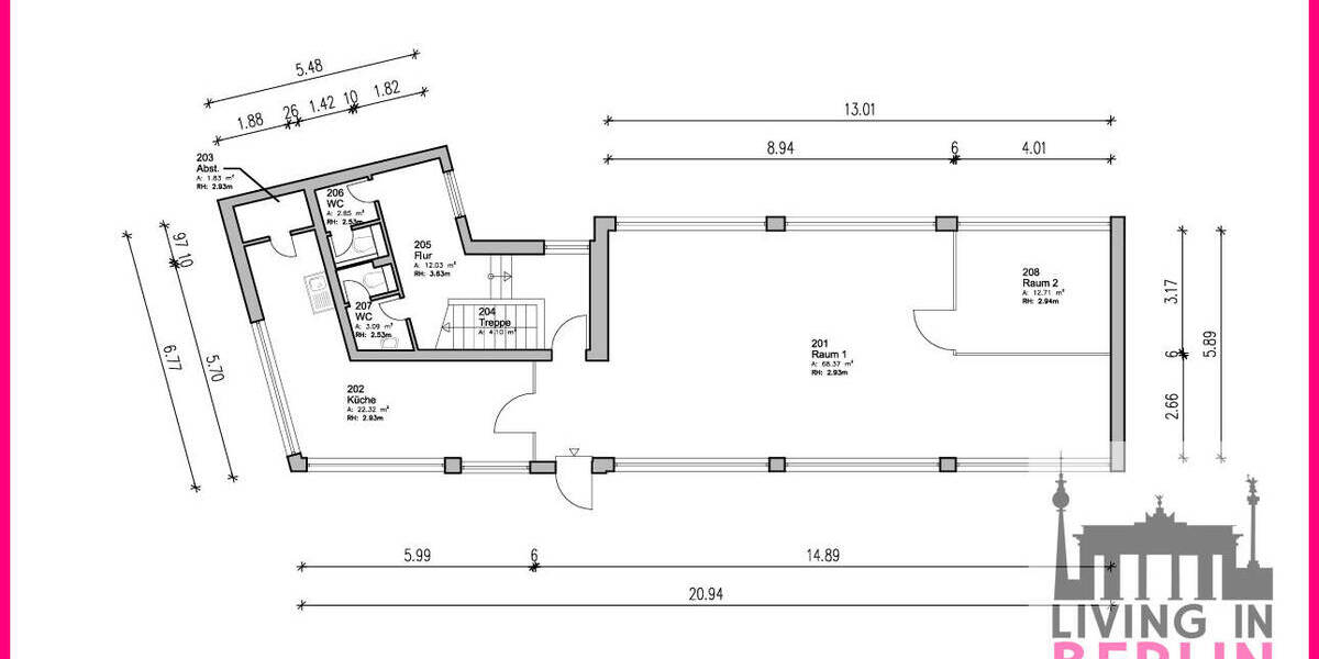 Gewerbeobjekt Berlin Reinickendorf - 1.499&euro; | Angebot:25698978