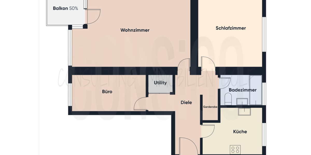 Etagenwohnung Berlin Haselhorst - 2 Zimmer, 73 m&sup2;, 265.000&euro; | Angebot:26037445