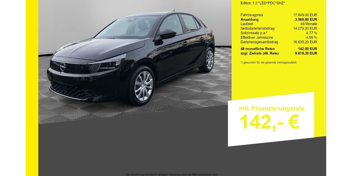 Opel Corsa 6.857 km 17.849 &euro; Berlin-Französisch Buchholz 13127