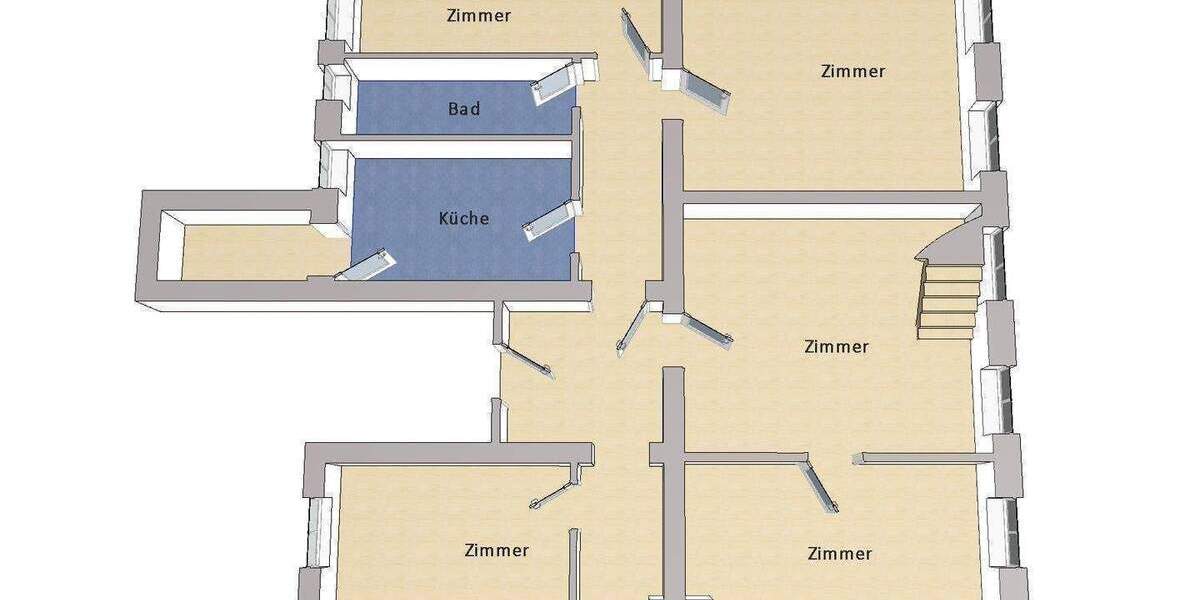 Etagenwohnung Berlin Friedenau - 1 Zimmer, 309 m&sup2;, 1.245.000&euro; | Angebot:25727403