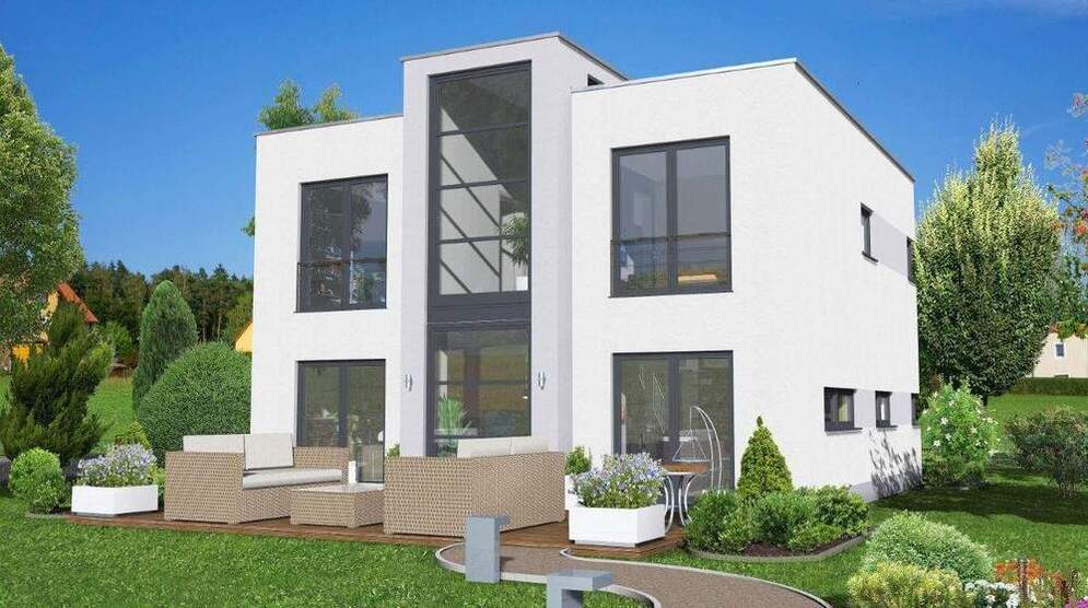 Im Alleinauftrag: geplantes Einfamilienhaus ( individuelles Architektenhaus ) in Traumlage in Schwanebeck