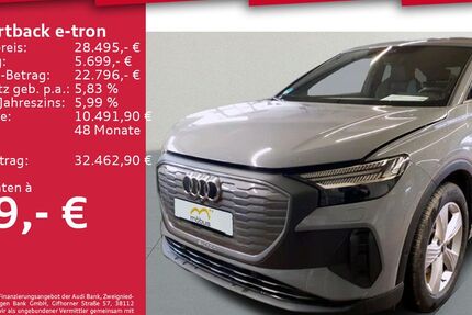 Audi Q4 e-tron 30.433 km 28.495 &euro; Berlin 13088