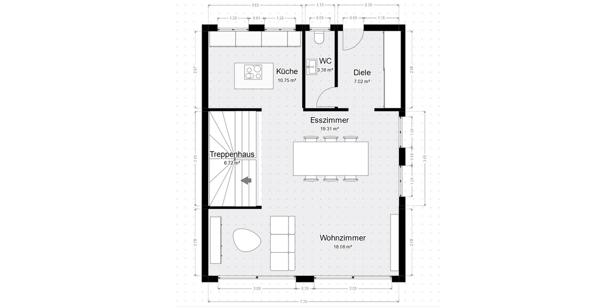 Doppelhaushälfte Wildau - 8 Zimmer, 150 m&sup2;, 645.000&euro; | Angebot:24602831