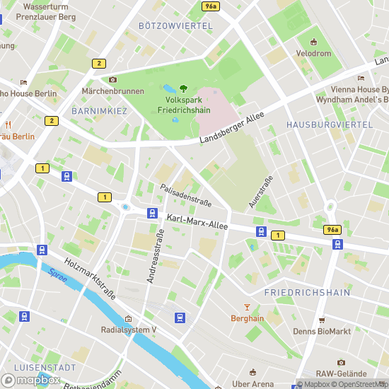 Etagenwohnung Berlin Friedrichshain - 3 Zimmer, 71 m&sup2;, 449.000&euro; | Angebot:25770383