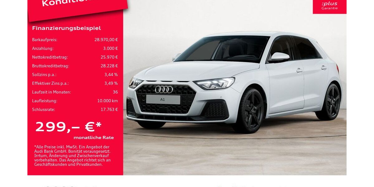 Audi A1 7.122 km 28.970 &euro; Potsdam 14482