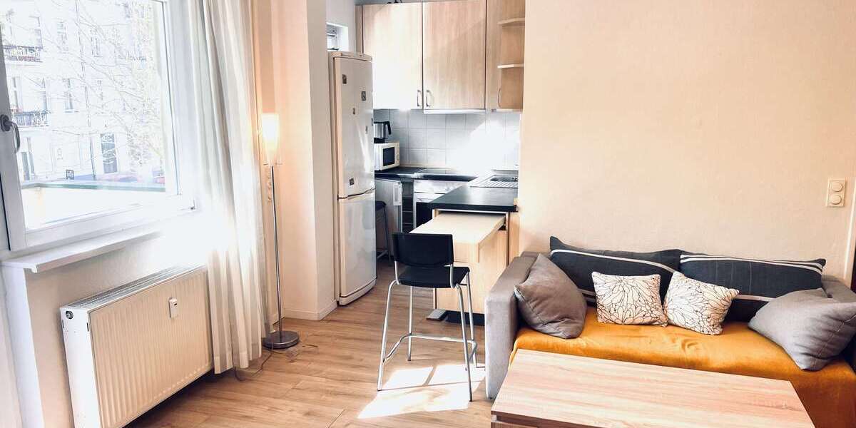 Etagenwohnung Berlin Charlottenburg - 1 Zimmer, 34 m&sup2;, 800&euro; | Angebot:26676894