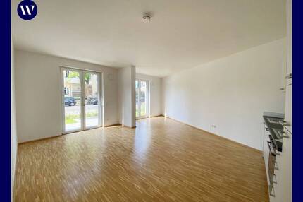 DEIN NEUES ZUHAUSE! 2 Zimmer + Terrasse, guter Schnitt, Einbauküche, Parkett, Abstellraum