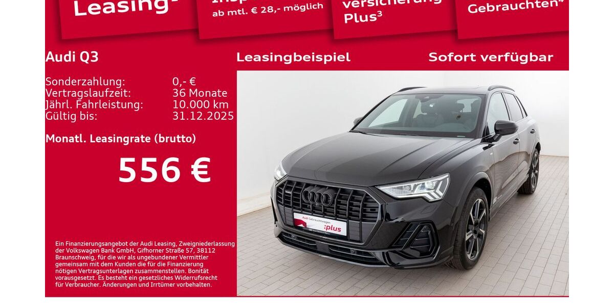 Audi Q3 13.400 km 50.400 &euro; Berlin 12489