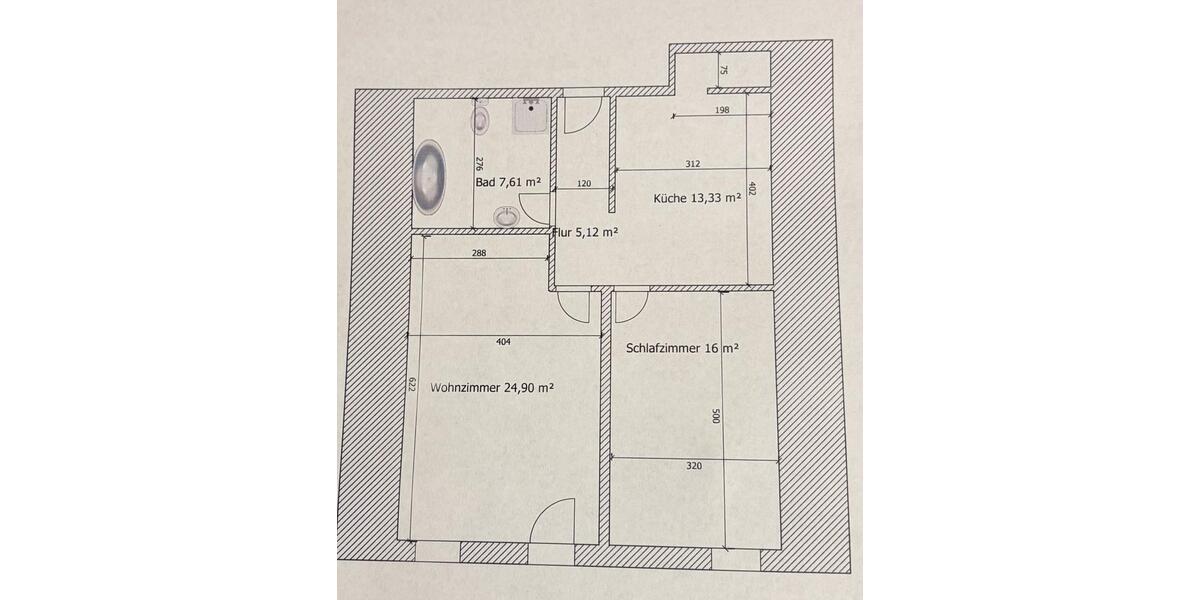 Dachgeschoßwohnung Bernau bei Berlin - 2 Zimmer, 65 m&sup2;, 720&euro; | Angebot:25640265