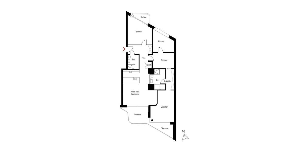 Etagenwohnung Berlin Mitte - 4 Zimmer, 124 m&sup2;, 1.095.000&euro; | Angebot:26876457
