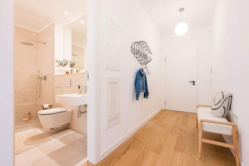 Erstbezug: Neubauwohnung im ruhigen Gartenhaus 3 zimmer