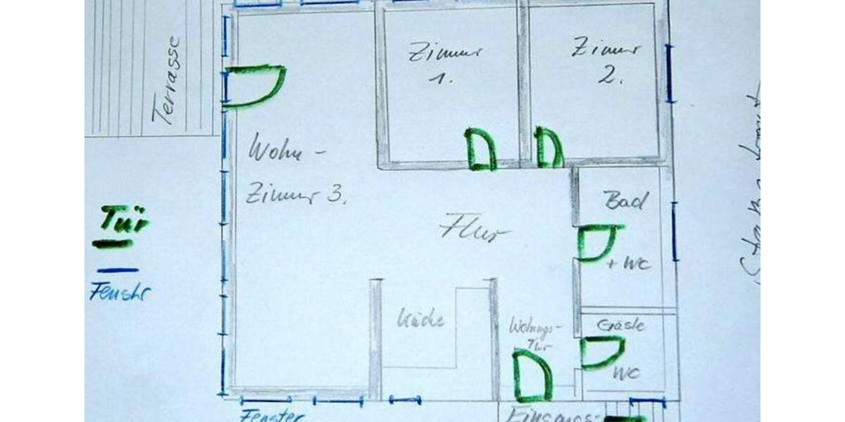 Hochparterre Potsdam Industriegelände - 3 Zimmer, 125 m&sup2;, 1.990&euro; | Angebot:25375062