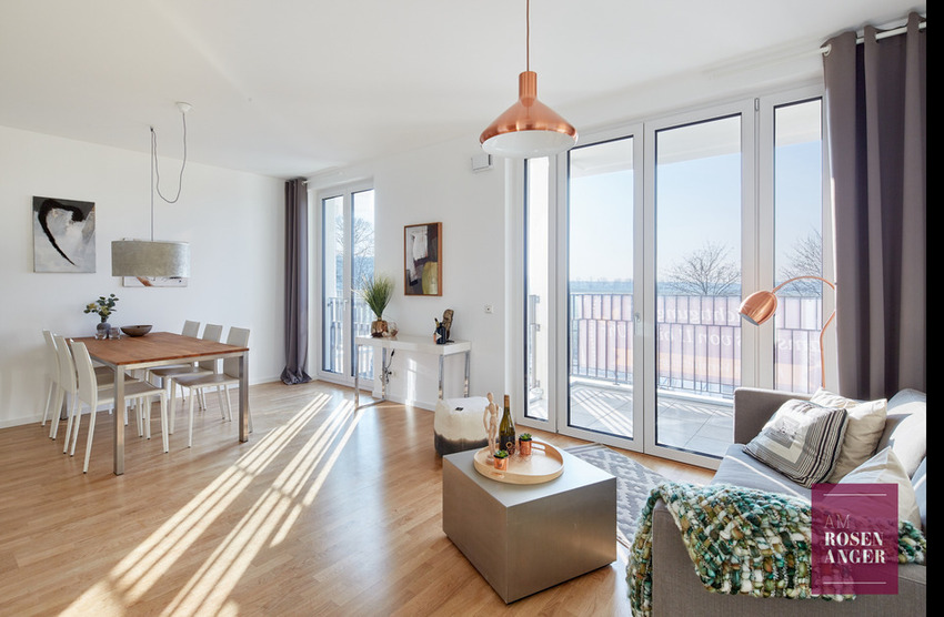 Wohnen in Wassernähe! Moderne 3-Zimmer Wohnung mit Echtholzparkett zimmer