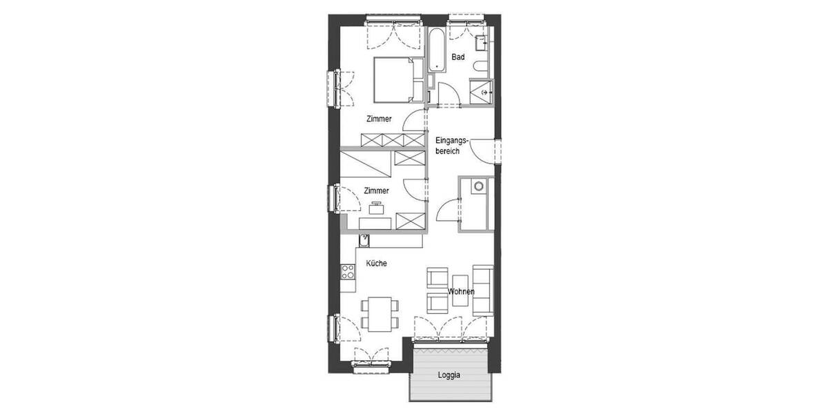 Etagenwohnung Berlin Spandau - 3 Zimmer, 76 m&sup2;, 1.875&euro; | Angebot:24584028