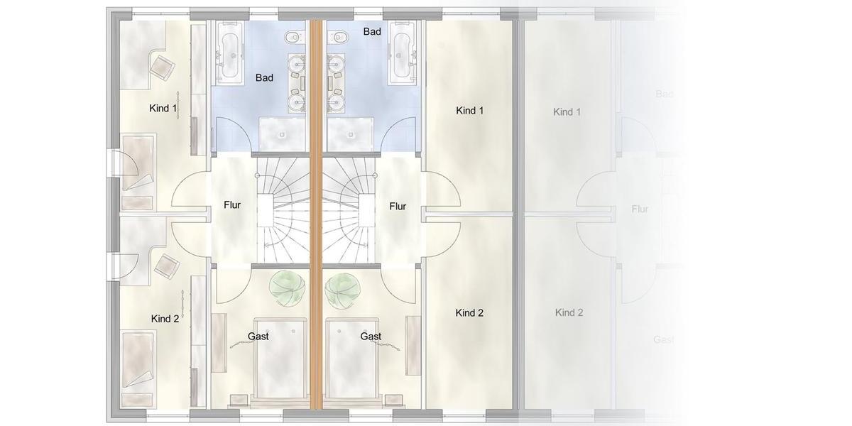 Reihenhaus Neuenhagen bei Berlin - 6 Zimmer, 133 m&sup2;, 2.350&euro; | Angebot:21733710