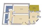 Etagenwohnung Stahnsdorf Schenkenhorst - 2 Zimmer, 74 m&sup2;, 299.000&euro; | Angebot:26155038