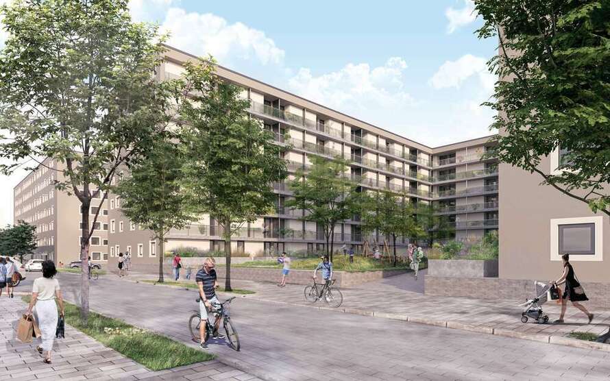 Wohnung zum Mieten in Berlin 1.295,40 € 86.36 m²