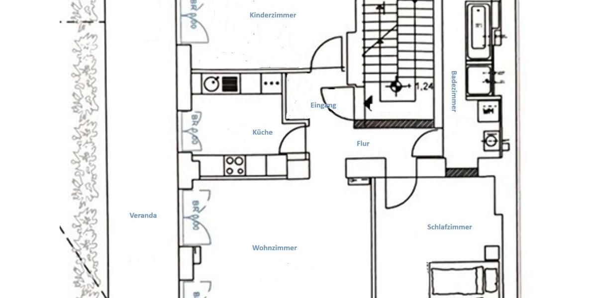 Terrassenwohnung Berlin Pankow - 3 Zimmer, 95 m&sup2;, 650.000&euro; | Angebot:26253636