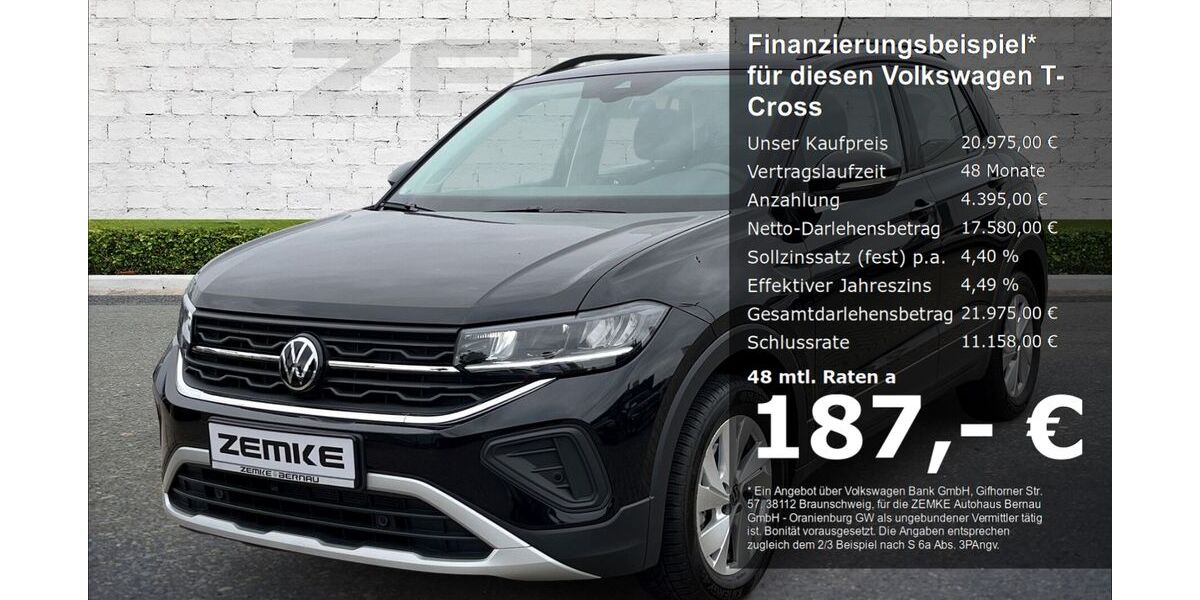 VW T-Cross 15.891 km 19.975 &euro; Oranienburg 16515