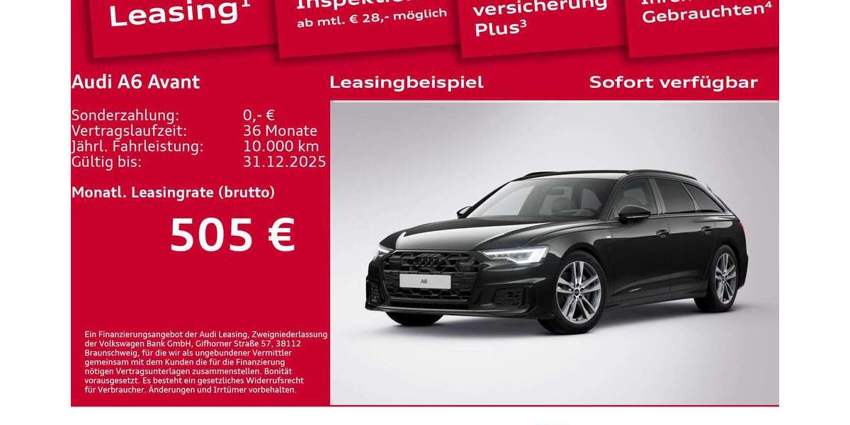 Audi A6 28.018 km 52.900 € Berlin 12489