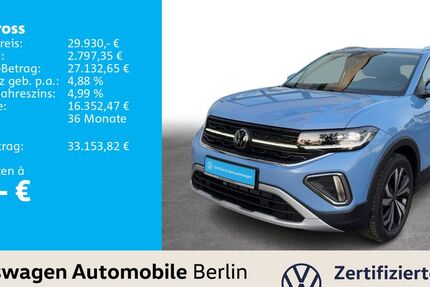 VW T-Cross 2.100 km 29.930 &euro; Berlin 12681
