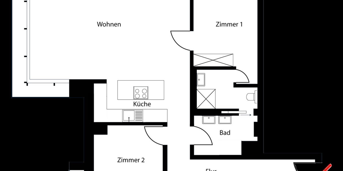 Etagenwohnung Berlin Friedrichshain - 3 Zimmer, 99 m&sup2;, 995.000&euro; | Angebot:25779278