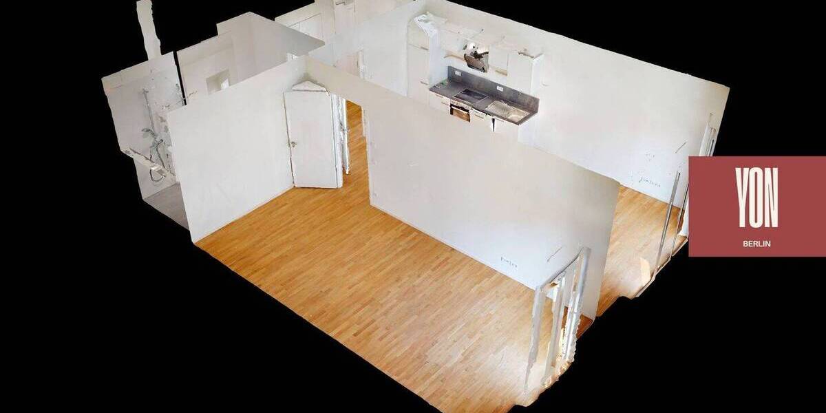 Etagenwohnung Berlin Friedenau - 2 Zimmer, 60 m&sup2;, 1.570&euro; | Angebot:26824768