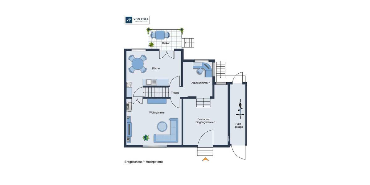Doppelhaushälfte Berlin Tempelhof - 5 Zimmer, 129 m&sup2;, 1.150.000&euro; | Angebot:26082625