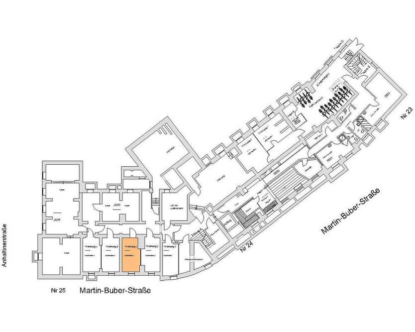 3-Zi-Maisonette-Wohnung mit Balkon in Zehlendorf