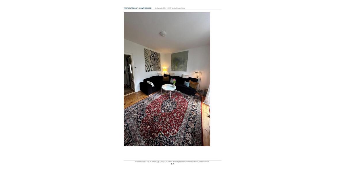 Reihenhaus Berlin Tempelhof-Schöneberg - 3 Zimmer, 70 m&sup2;, 599.000&euro; | Angebot:26697490