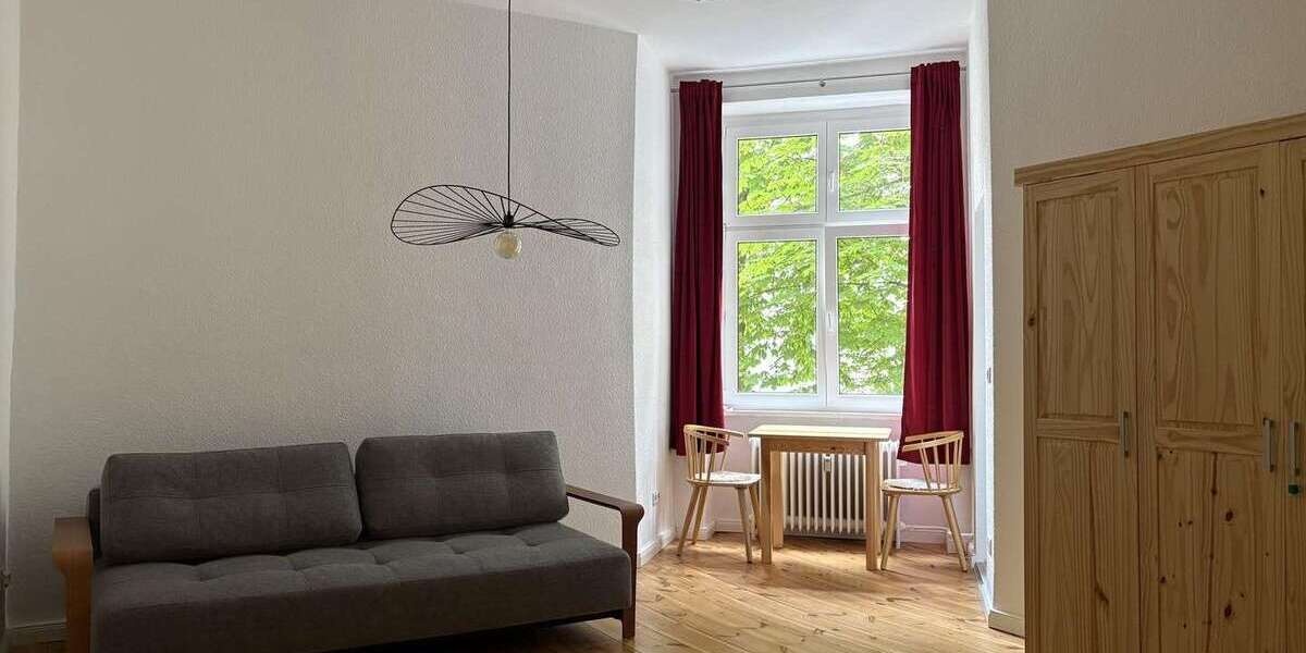Etagenwohnung Berlin Mitte - 1 Zimmer, 38 m&sup2;, 632&euro; | Angebot:26821384