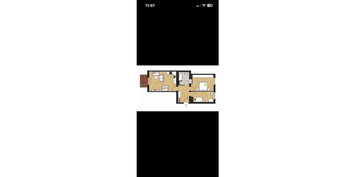 Etagenwohnung Berlin Spandau - 3 Zimmer, 72 m&sup2;, 1.080&euro; | Angebot:26665236
