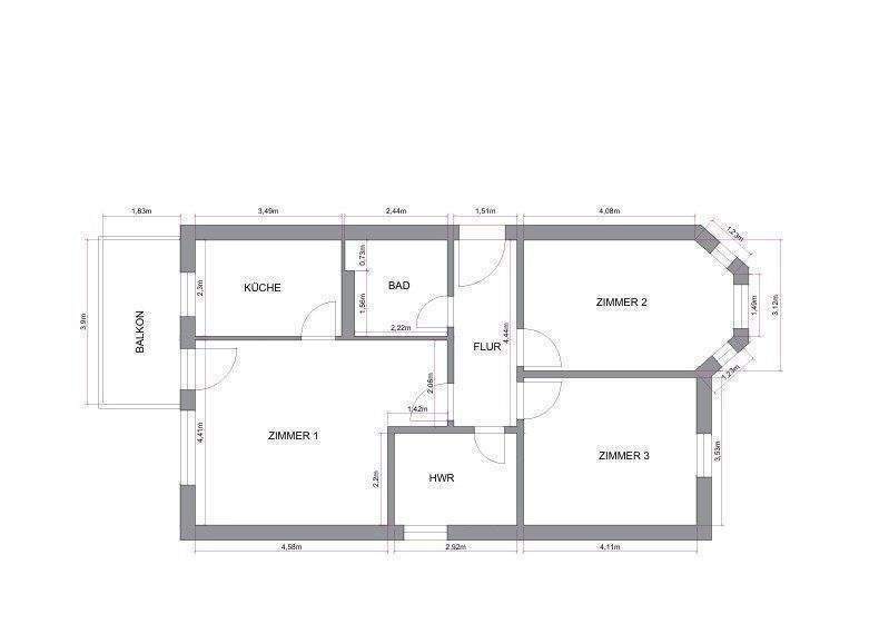 Etagenwohnung Rüdnitz - 3 Zimmer, 790.000&euro; | Angebot:25700971